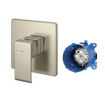 TOTO GC WALL MIXER FULL KIT 130MM BRUSHED NICKEL