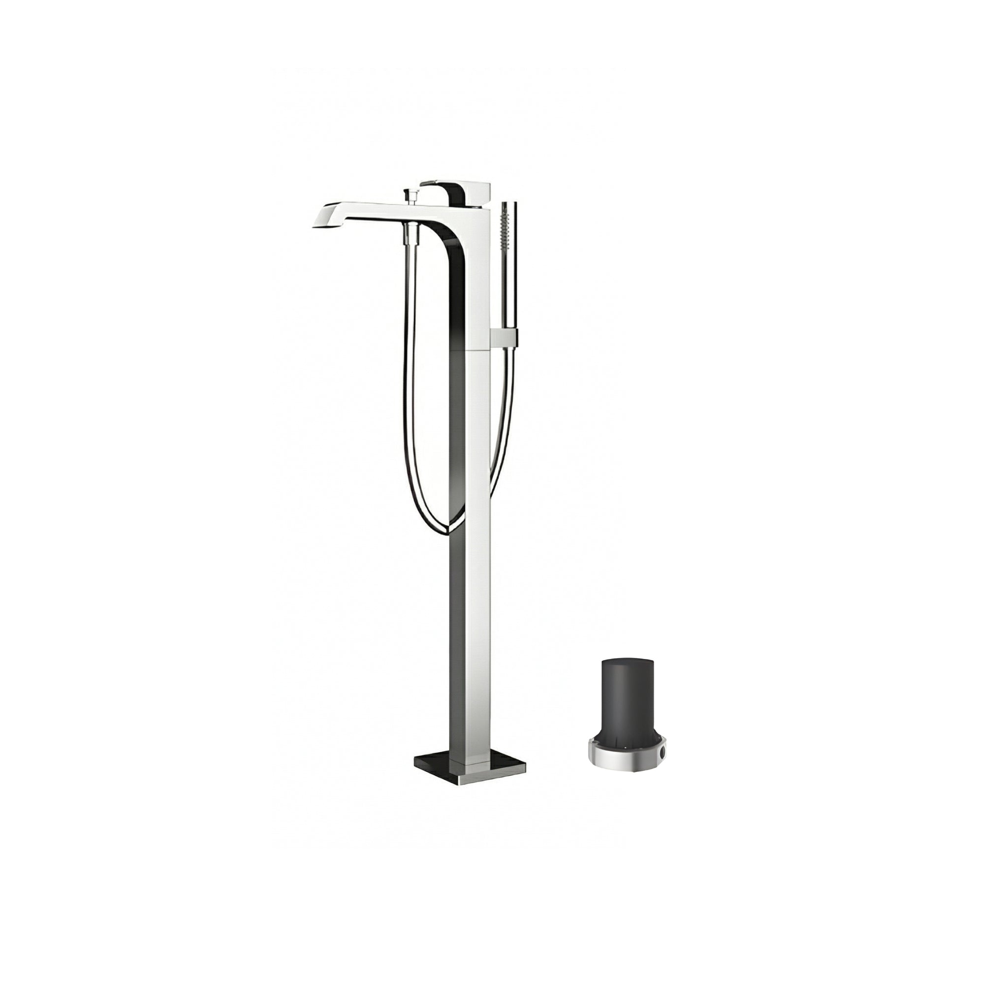 TOTO GC FREESTANDING BATH MIXER WITH HAND SHOWER CHROME