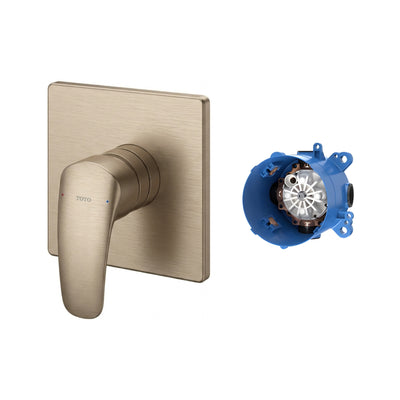 TOTO GM WALL MIXER FULL KIT 130MM BRUSHED BRONZE