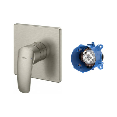TOTO GM WALL MIXER FULL KIT 130MM BRUSHED NICKEL