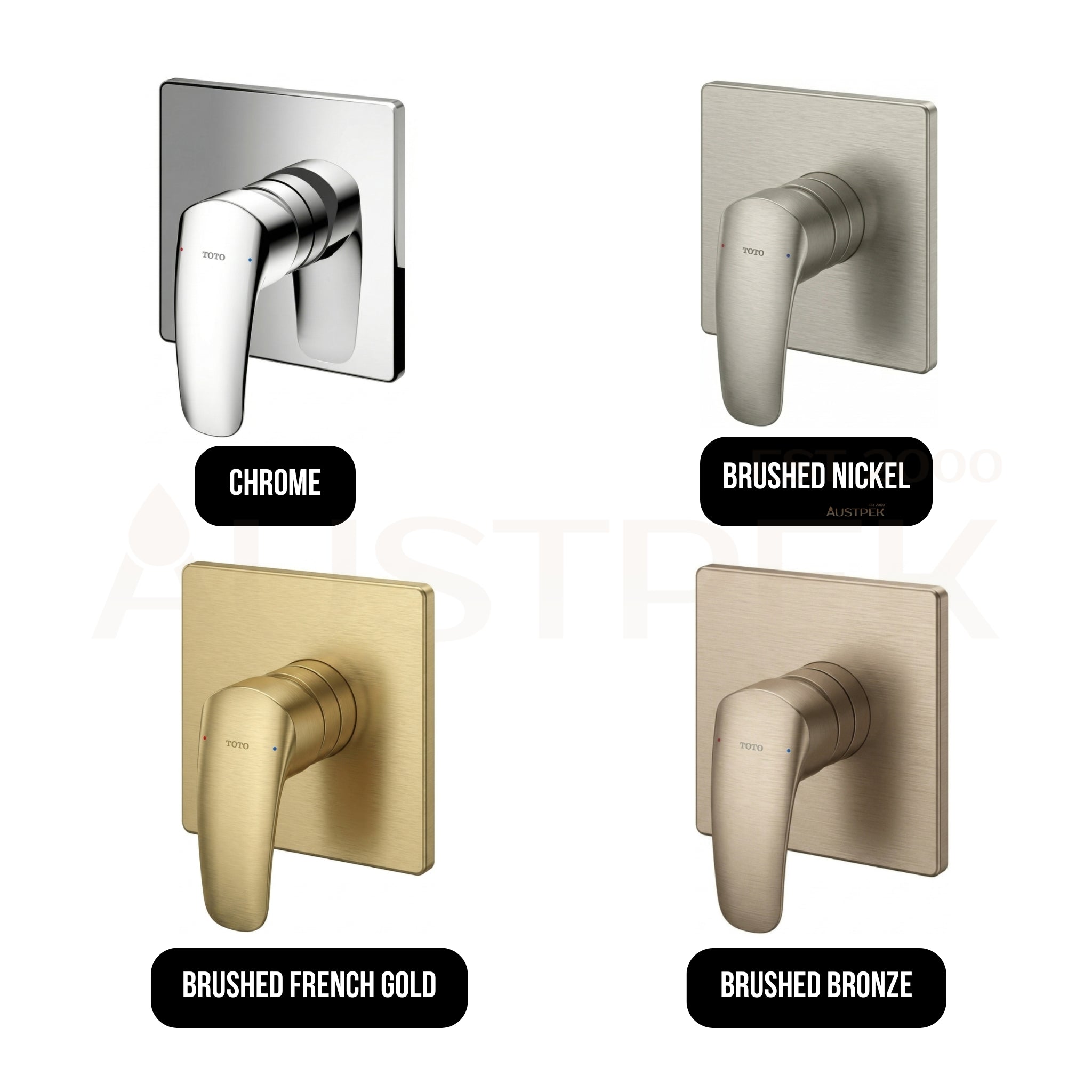 TOTO GM WALL MIXER FULL KIT 130MM CHROME