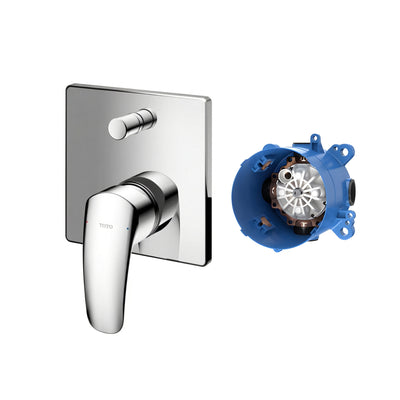 TOTO GM SHOWER AND BATH MIXER WITH DIVERTER FULL KIT CHROME