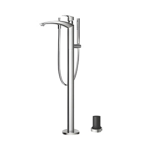 TOTO GM FREESTANDING BATH MIXER WITH HAND SHOWER CHROME