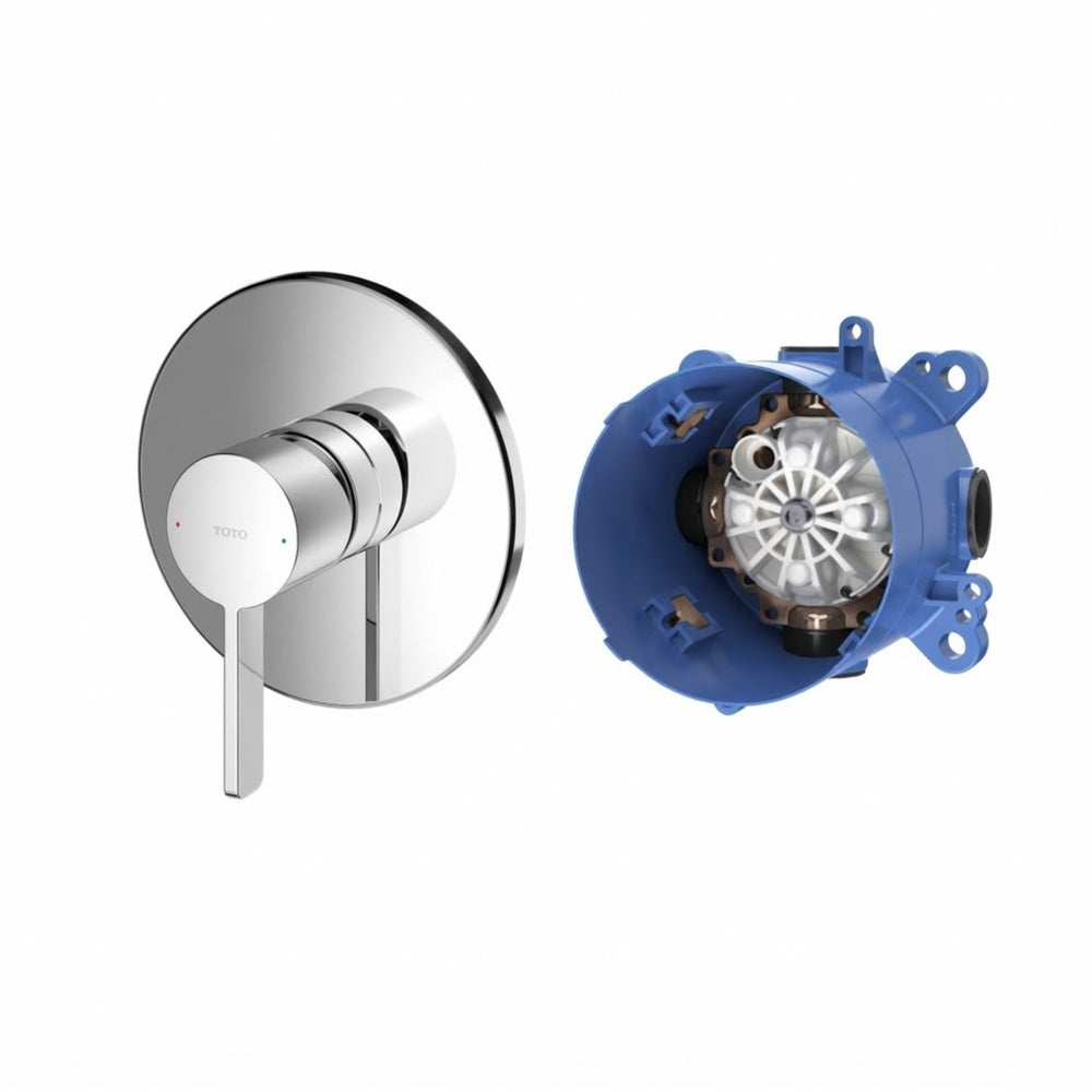TOTO GF SINGLE LEVER SHOWER MIXER FULL KIT CHROME