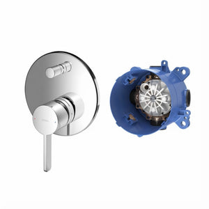 TOTO GF SHOWER AND BATH MIXER WITH DIVERTER FULL KIT CHROME