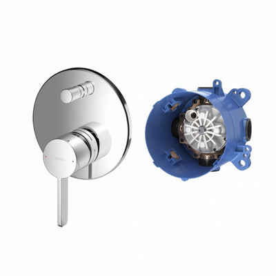 TOTO GF SHOWER AND BATH MIXER WITH DIVERTER FULL KIT CHROME