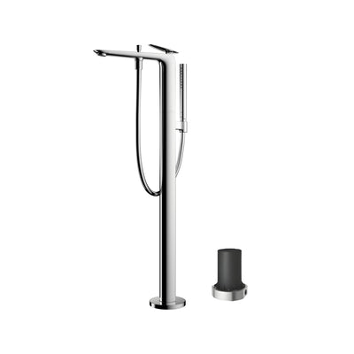 TOTO ZA FREESTANDING BATH MIXER WITH HAND SHOWER CHROME