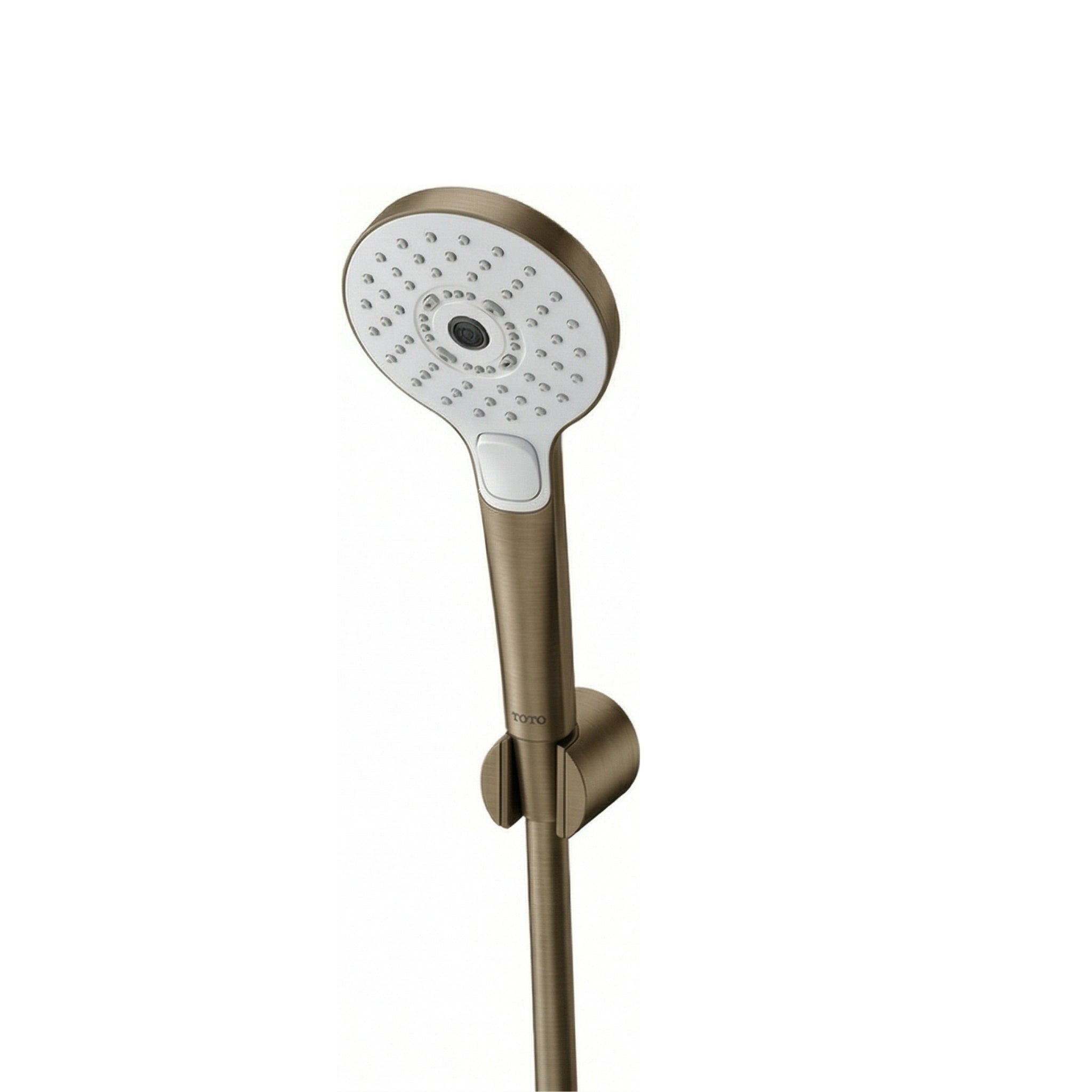 TOTO G SELECTION ROUND 3-MODE HAND SHOWER WITH HOSE 110MM BRUSHED BRONZE