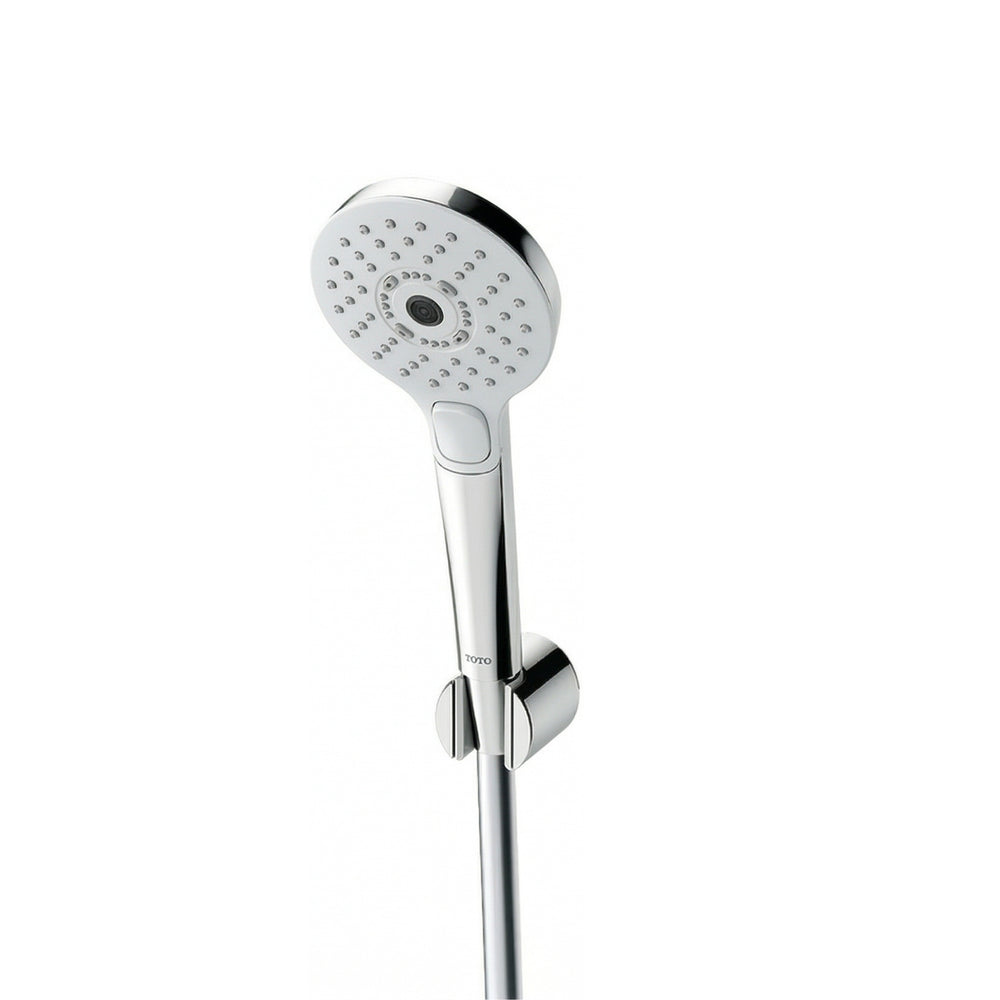 TOTO G SELECTION ROUND 3-MODE HAND SHOWER WITH HOSE 110MM CHROME
