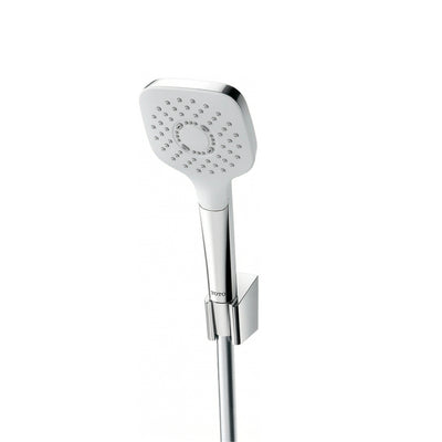 TOTO G SELECTION SQUARE 1-MODE HAND SHOWER WITH HOSE 110MM CHROME