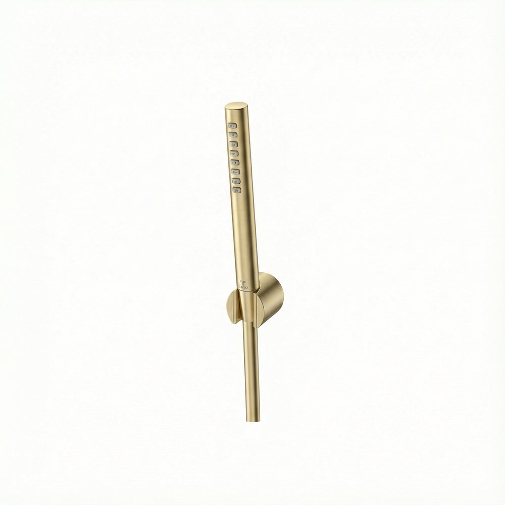 TOTO G SELECTION CYLINDER HAND SHOWER BRUSHED FRENCH GOLD