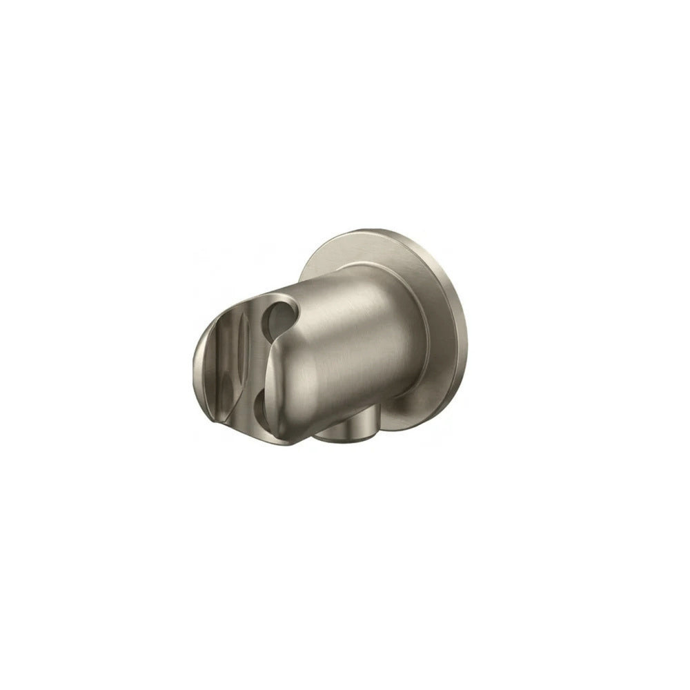 TOTO G SELECTION ROUND WALL OUTLET WITH SHOWER HANGER BRUSHED NICKEL