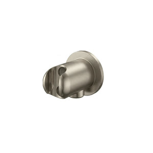 TOTO G SELECTION ROUND WALL OUTLET WITH SHOWER HANGER BRUSHED NICKEL