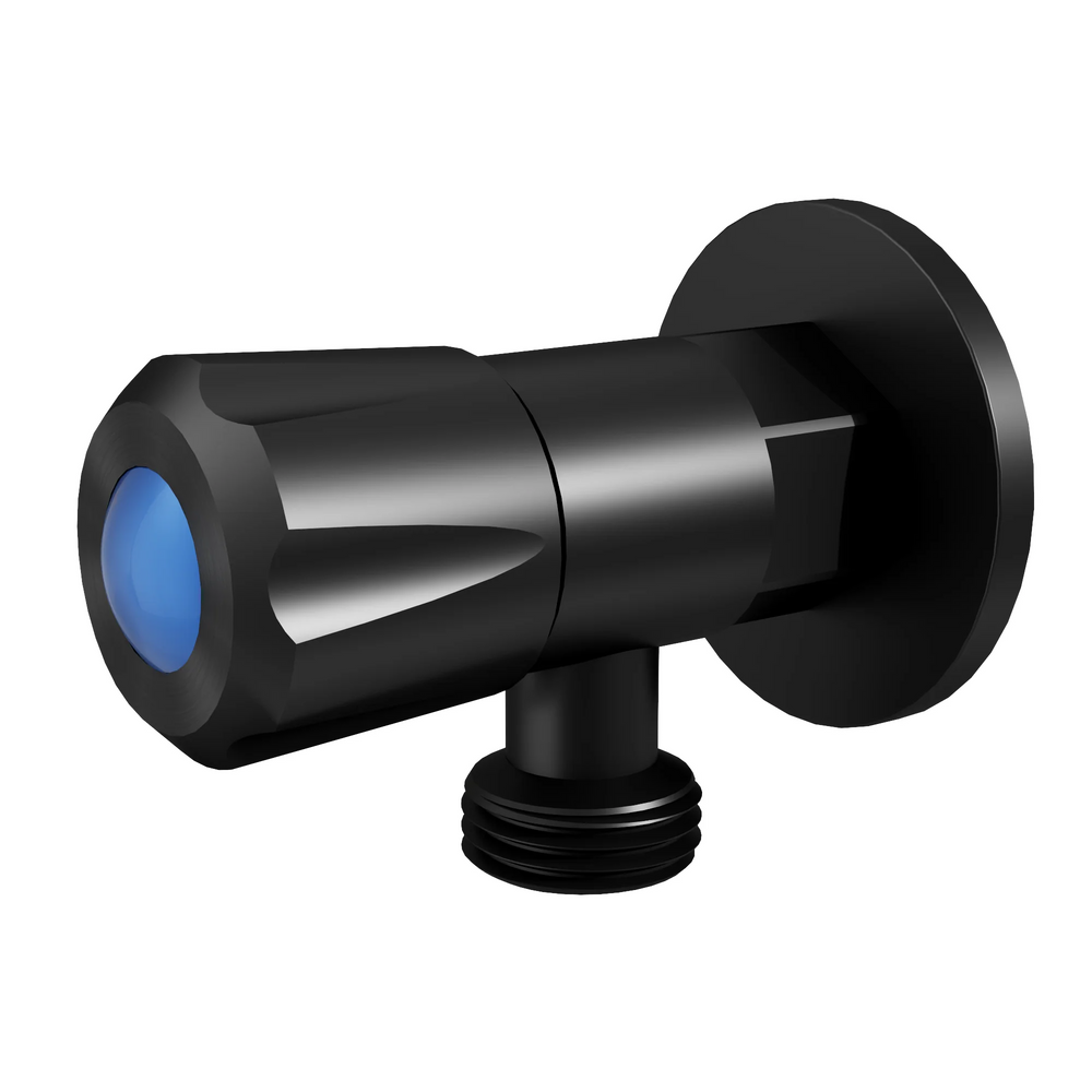 AMOZA MINI CISTERN TAP WITH COVER PLATE MATTE BLACK