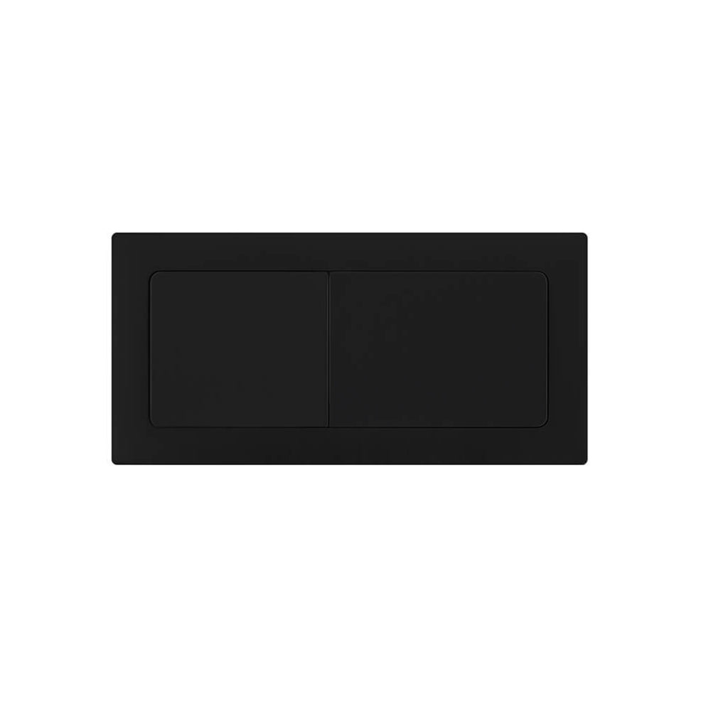 TURNER HASTINGS RECTANGLE FLUSH BUTTON MATTE BLACK