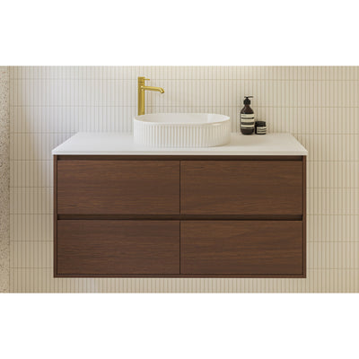 TIMBERLINE LAMINEX AGED WALNUT ABSOLUTEGRAIN® CABINET SAMPLE