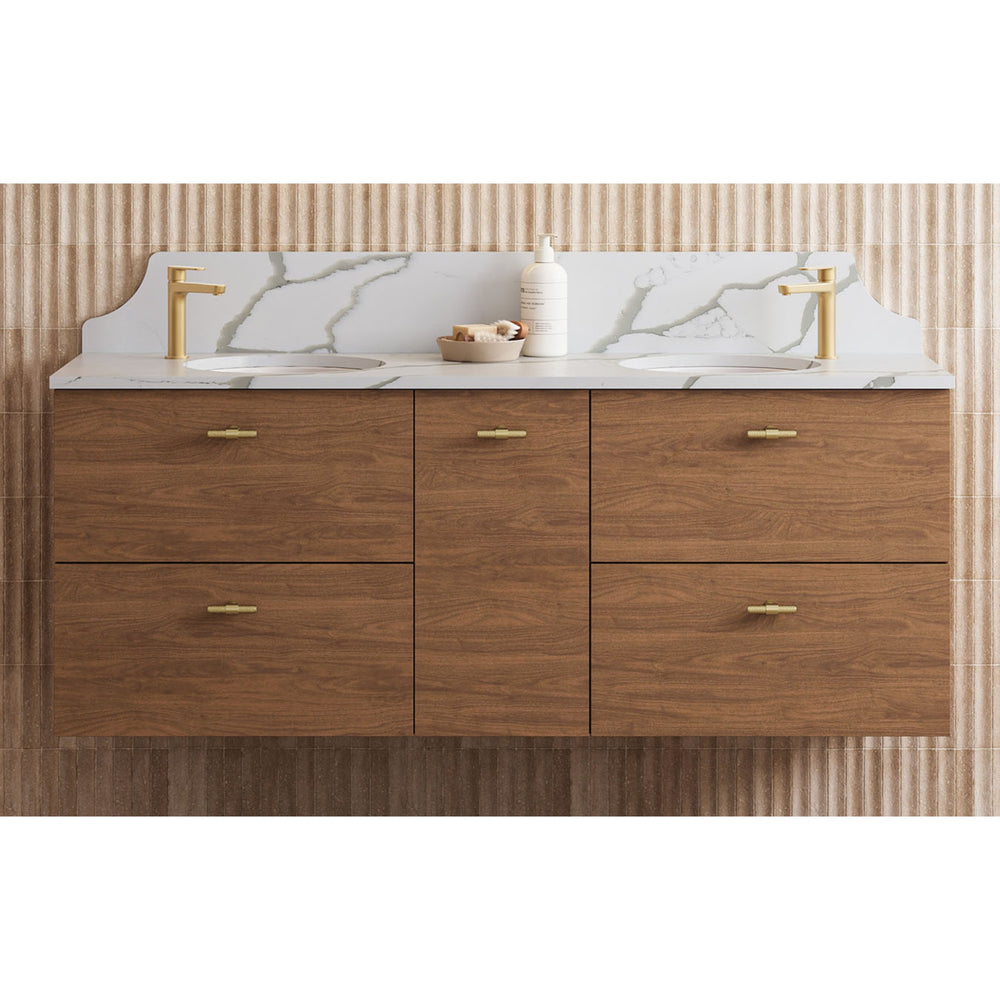 TIMBERLINE LAMINEX SEPIA WALNUT ABSOLUTEGRAIN® CABINET SAMPLE