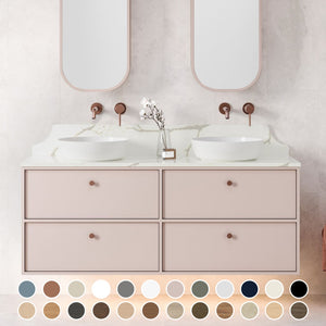 TIMBERLINE TARO CUSTOM WALL HUNG VANITY (ALL SIZING)