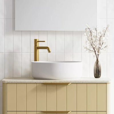 TIMBERLINE ALLURE ABOVE COUNTER BASIN MATTE WHITE 360MM