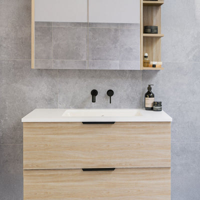 TIMBERLINE RECTANGLE UNDER COUNTER BASIN GLOSS WHITE 530MM