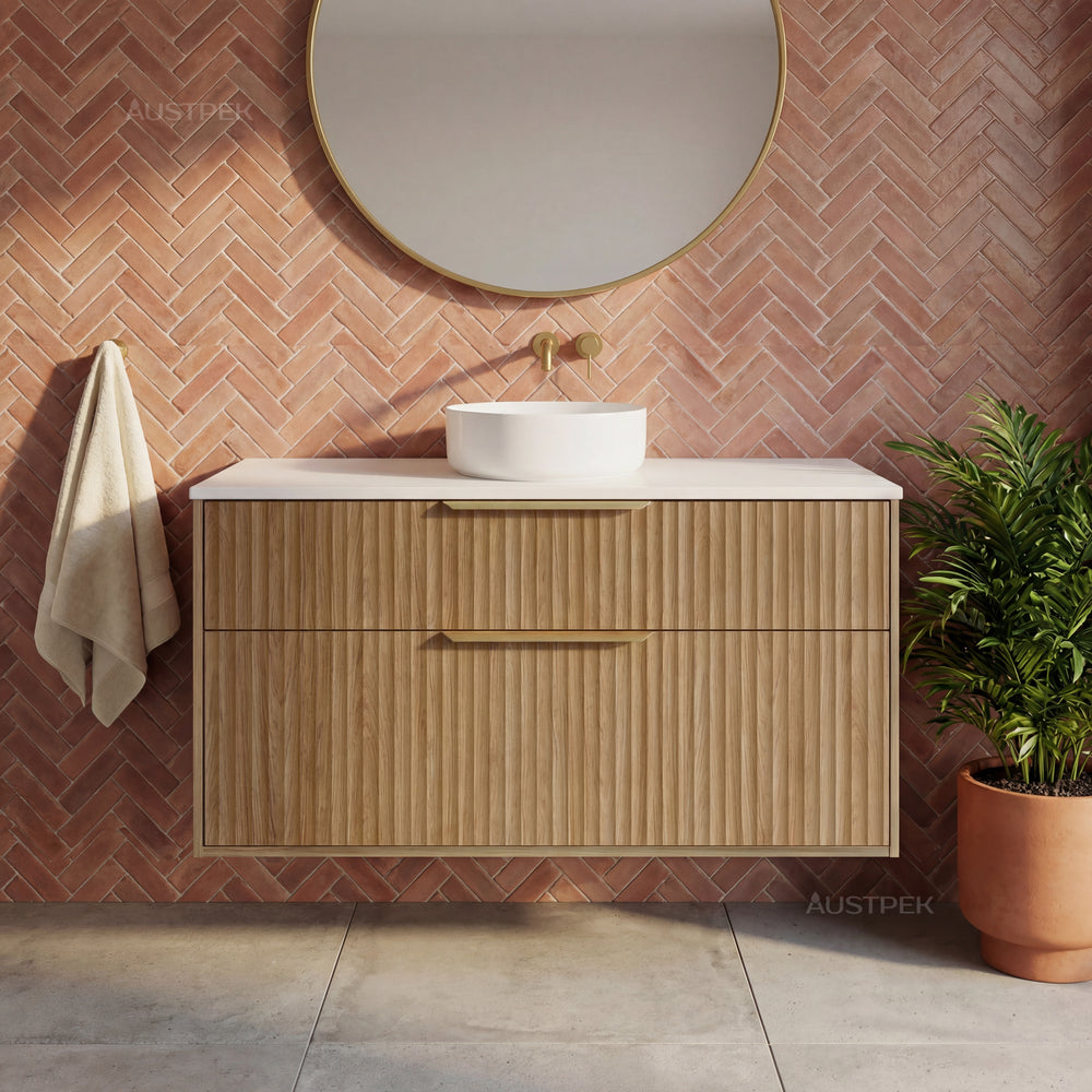 TIMBERLINE SAVOY CUSTOM WALL HUNG VANITY (ALL SIZING)