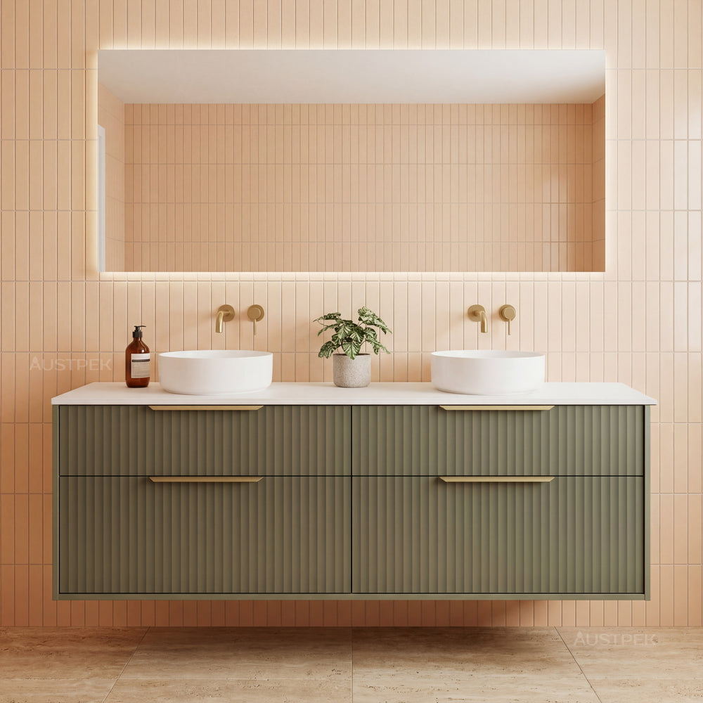 TIMBERLINE SAVOY CUSTOM WALL HUNG VANITY (ALL SIZING)