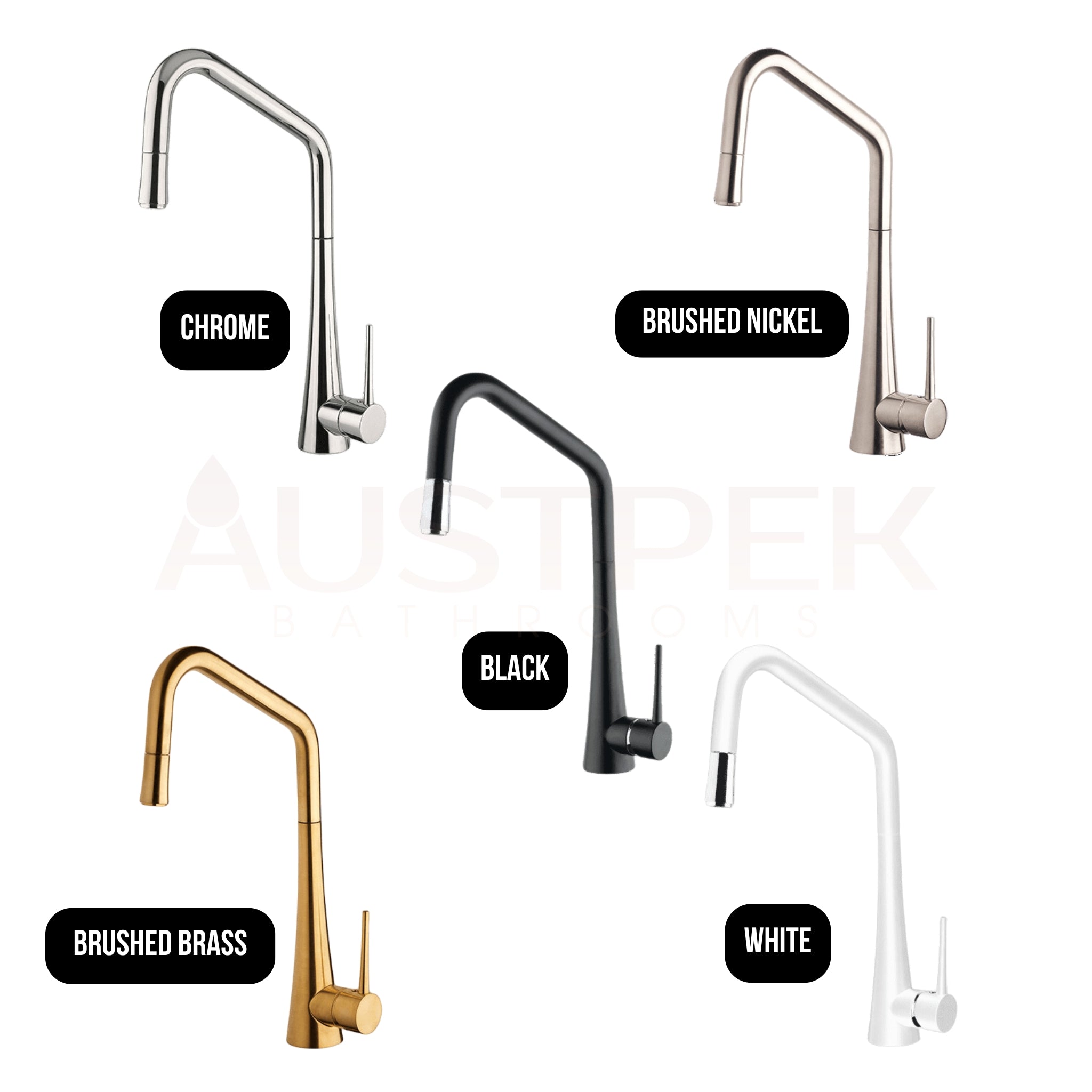 ARMANDO VICARIO TINK-D PULL-OUT SINK MIXER WHITE