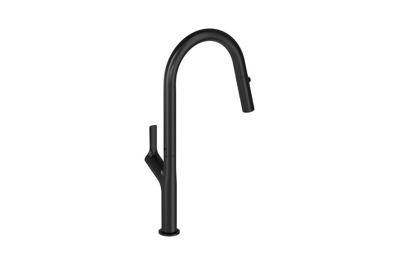 LINSOL TISH 25MM PULL-OUT SINK MIXER MATTE BLACK