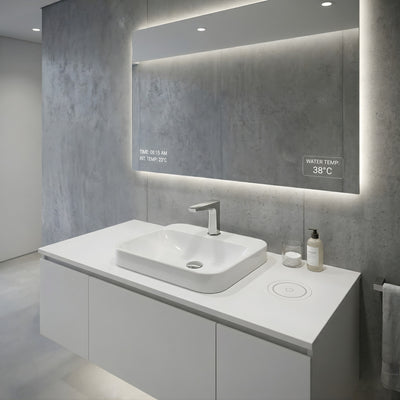 TOTO GE TOUCHLESS DECK MOUNTED BASIN MIXER 150MM CHROME