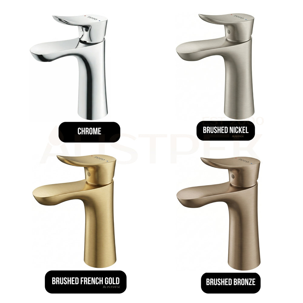 TOTO GO BASIN MIXER 156MM BRUSHED BRONZE