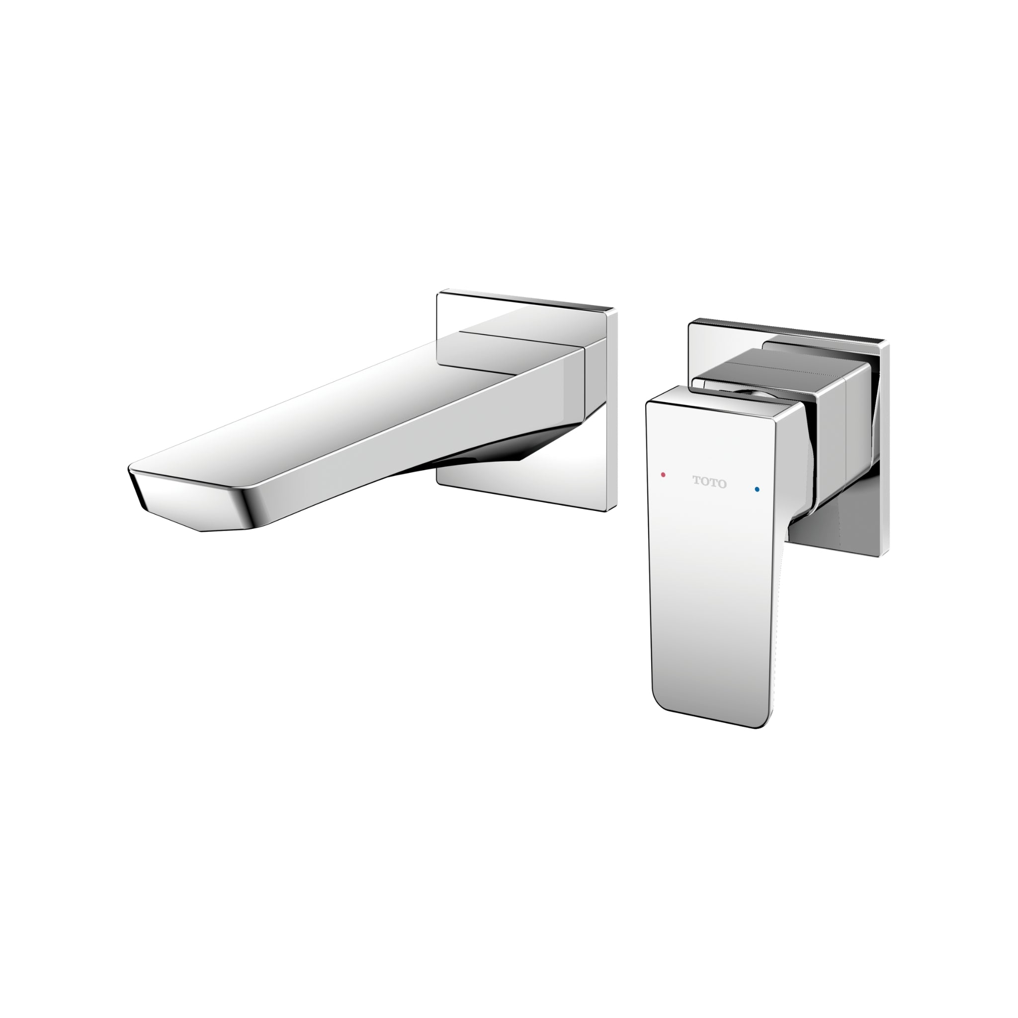 TOTO GE SHORT SPOUT WALL BASIN MIXER CHROME