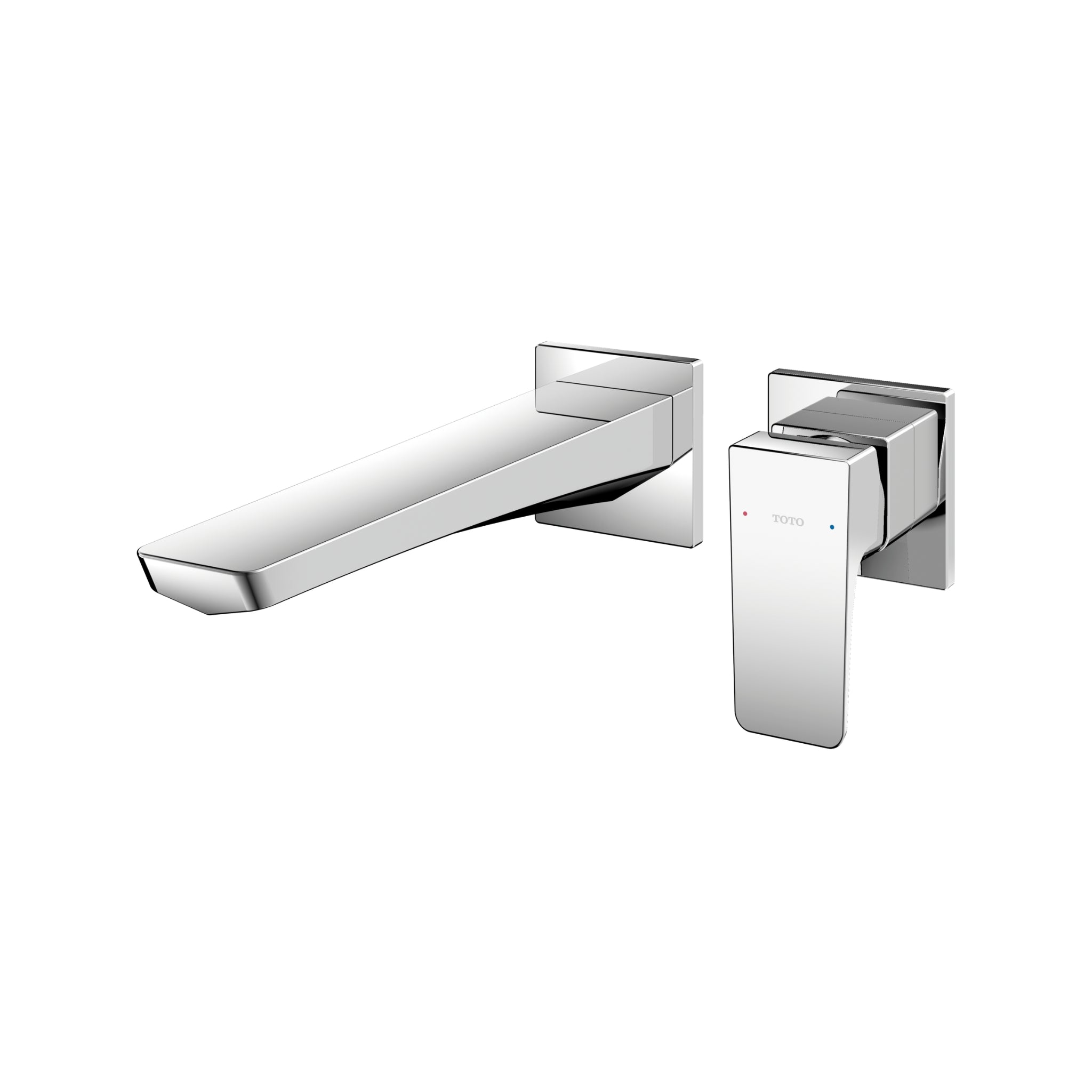 TOTO GE LONG SPOUT WALL BASIN MIXER CHROME