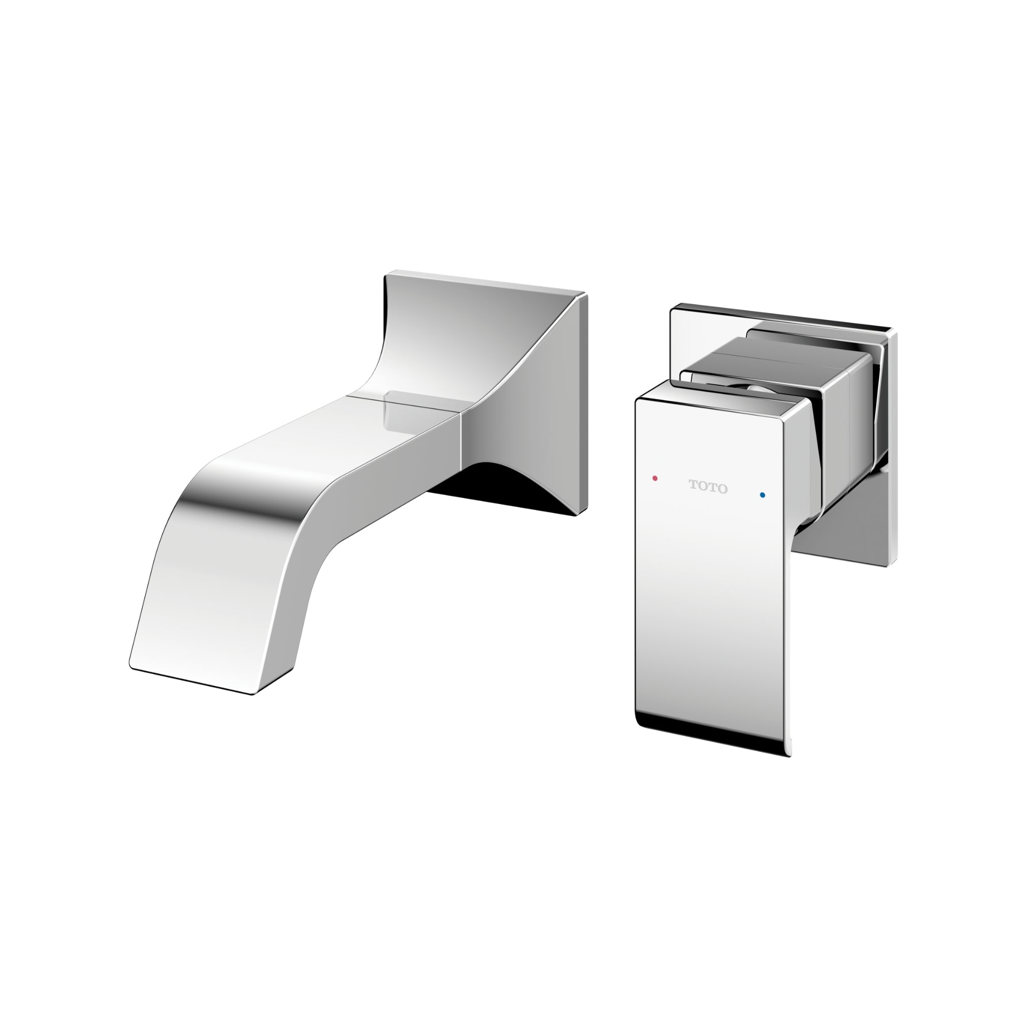 TOTO GC SHORT SPOUT WALL BASIN MIXER CHROME