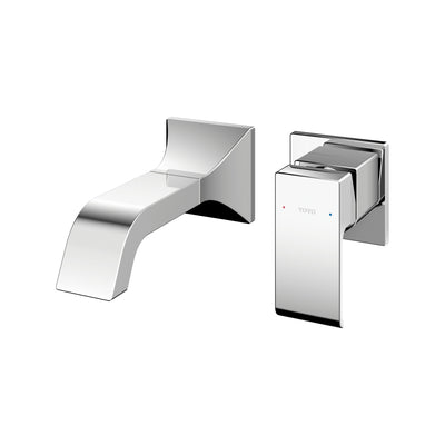 TOTO GC SHORT SPOUT WALL BASIN MIXER CHROME