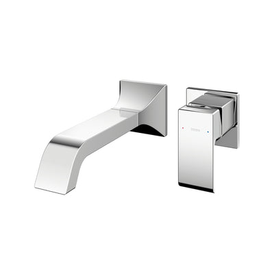 TOTO GC LONG SPOUT WALL BASIN MIXER CHROME