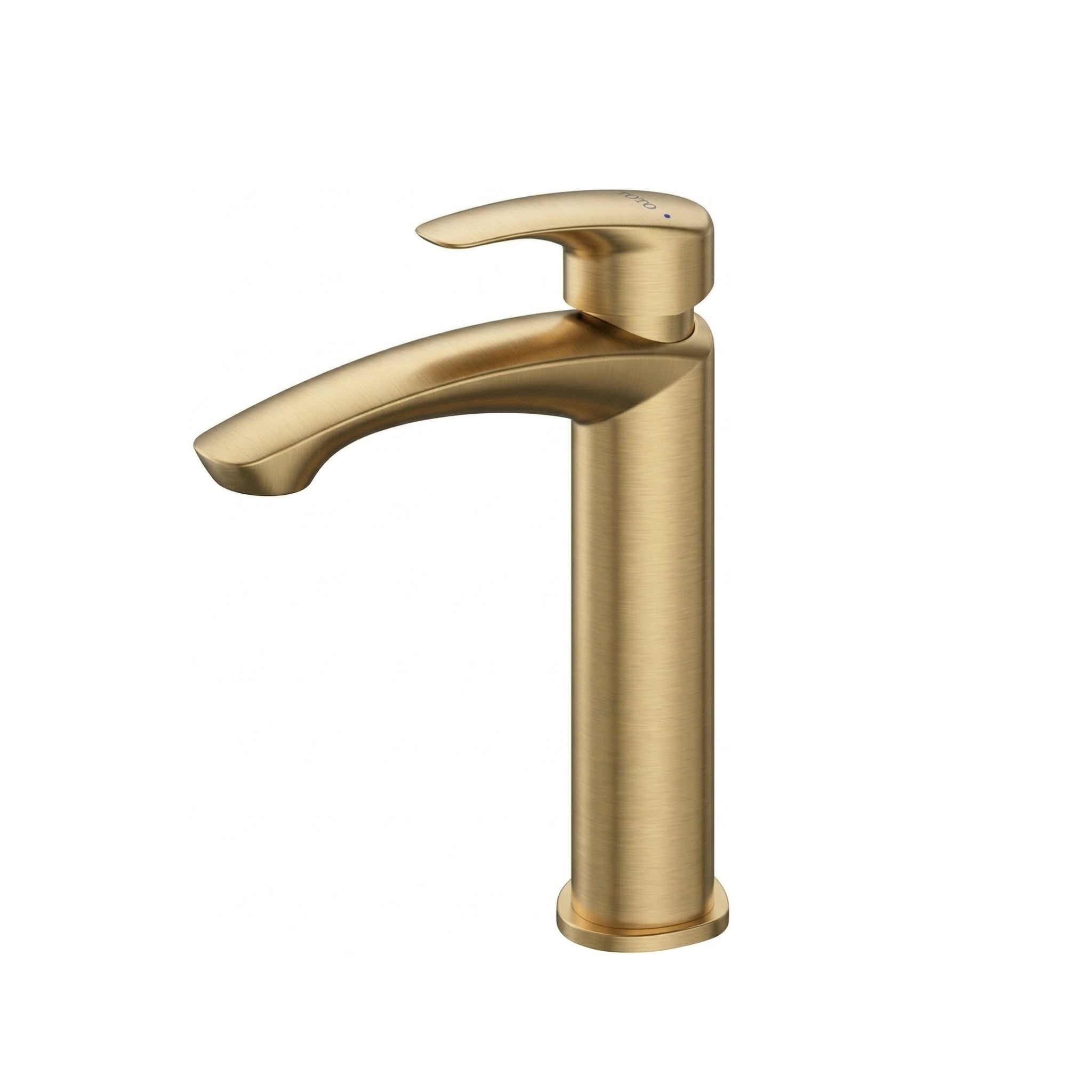 TOTO GM SEMI TALL BASIN MIXER 230MM BRUSHED FRENCH GOLD