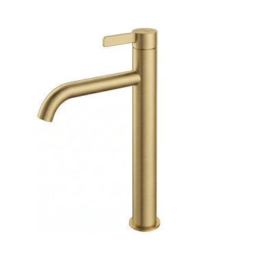 TOTO GF TALL BASIN MIXER 301MM BRUSHED FRENCH GOLD