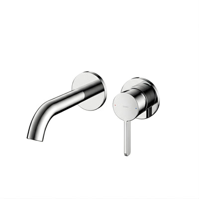 TOTO GF SHORT SPOUT WALL BASIN MIXER CHROME