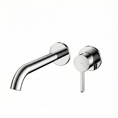 TOTO GF LONG SPOUT WALL BASIN MIXER CHROME