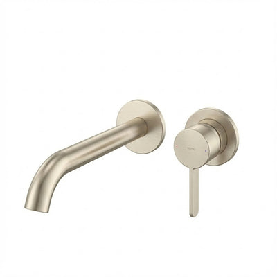 TOTO GF LONG SPOUT WALL BASIN MIXER BRUSHED BRONZE