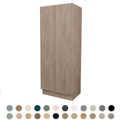 TIMBERLINE CUSTOM LAUNDRY TALL CABINET 2100MM WITH SIDE SHELF