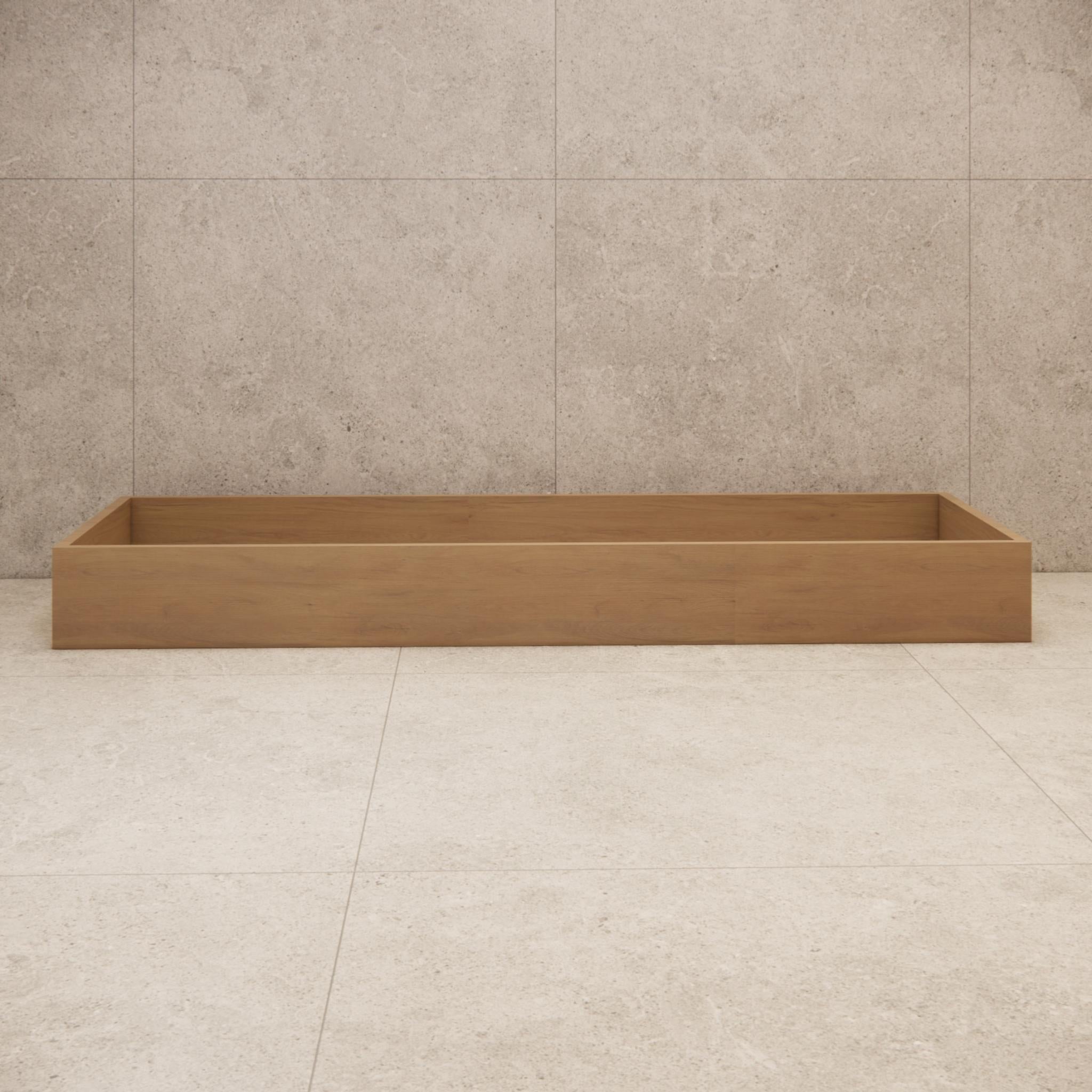 RIVA TOFINO COASTAL OAK 1200MM SINGLE BOWL FLOOR STANDING VANITY WITH KICKBOARD