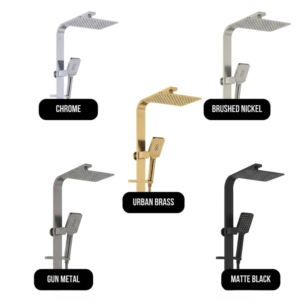 FIENZA TONO DELUXE TWIN SHOWER CHROME