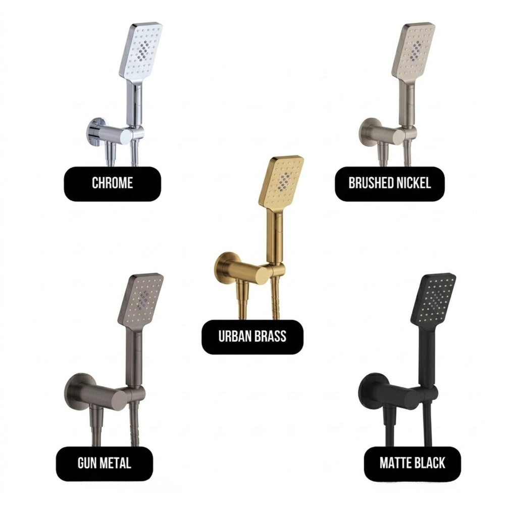 FIENZA TONO ROUND PLATE HAND SHOWER CHROME