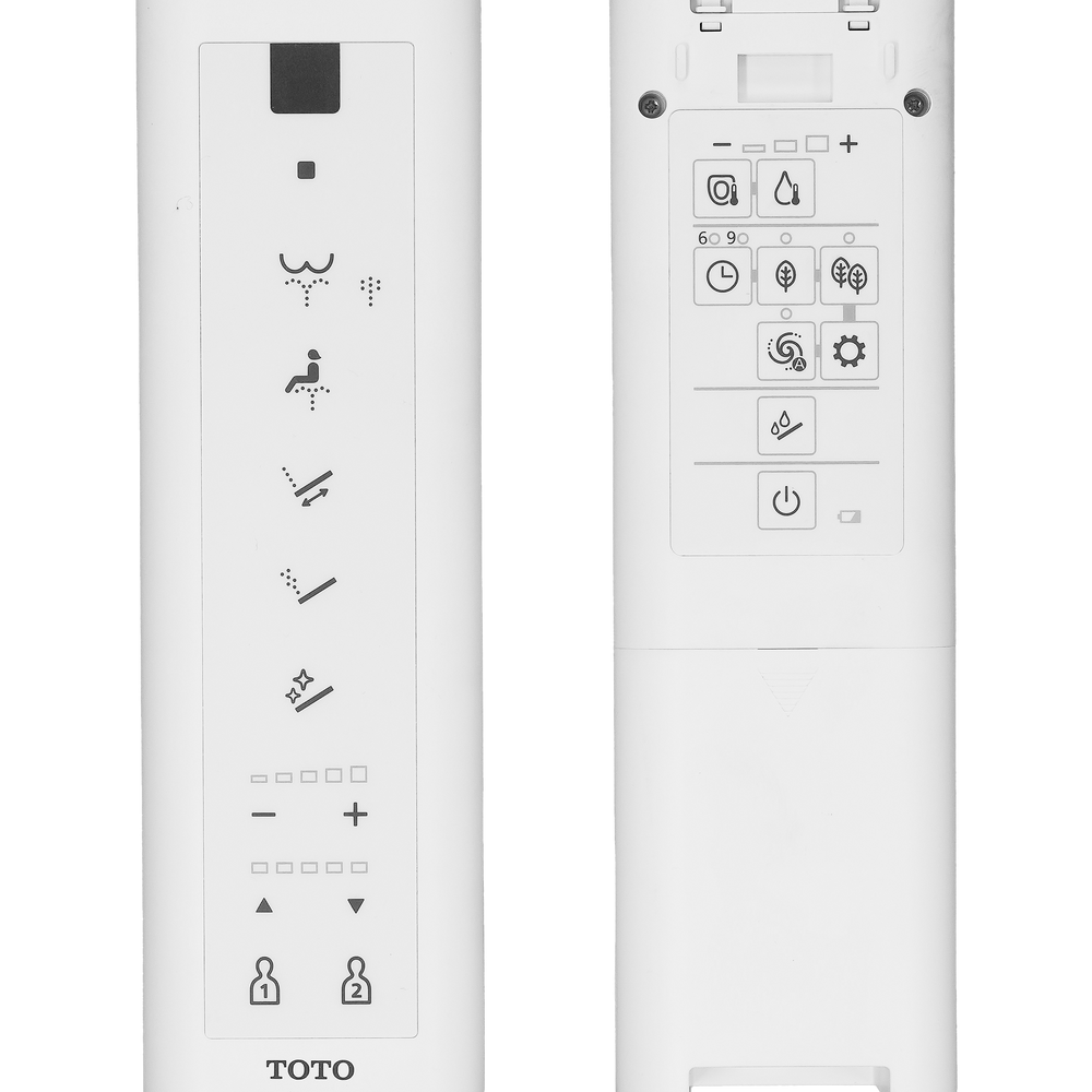 TOTO S5 WASHLET WITH REMOTE CONTROL D-SHAPED GLOSS WHITE