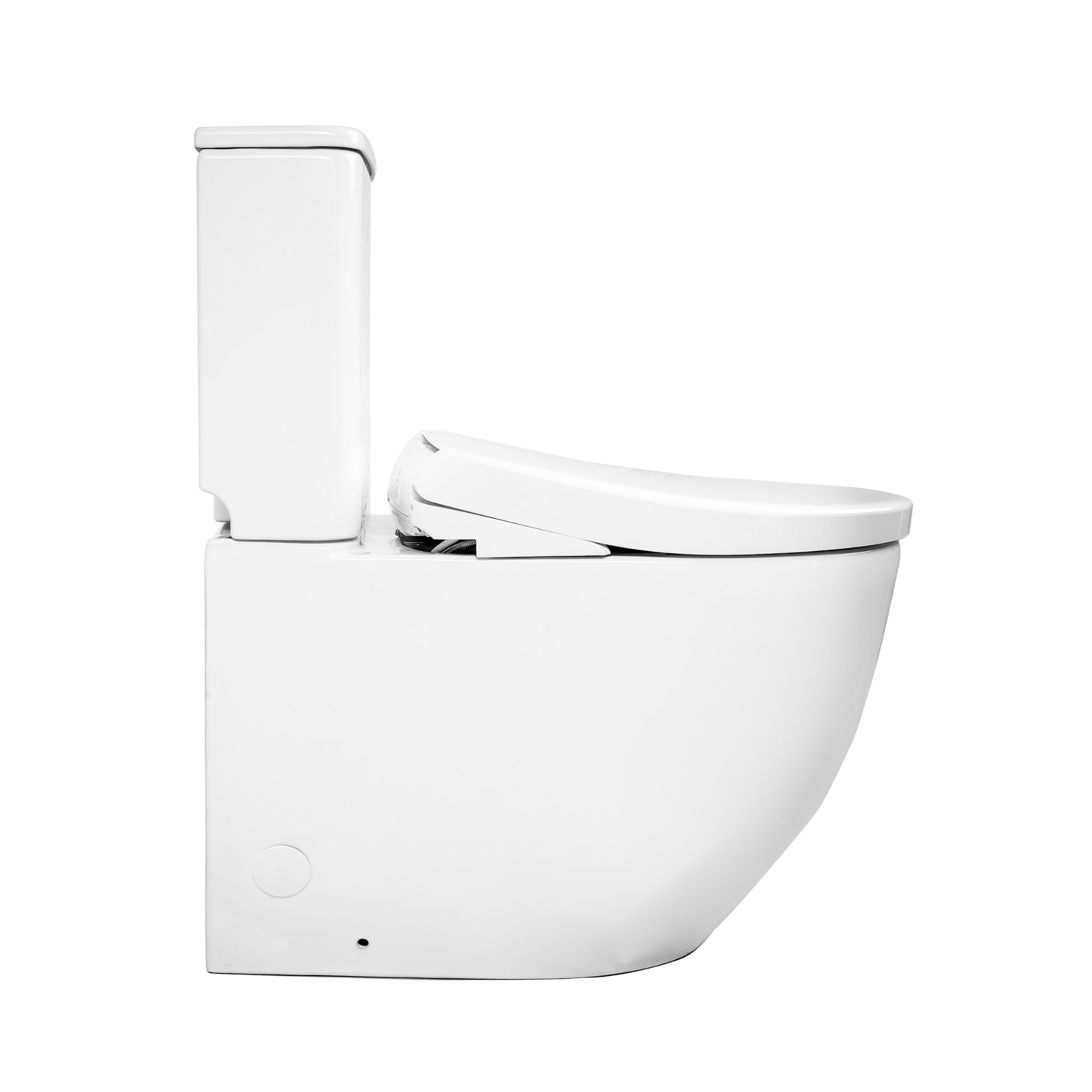 TOTO S7 WASHLET W/ REMOTE CONTROL AND AUTOLID B&H BTW TOILET SUITE PACKAGE ELONGATED GLOSS WHITE