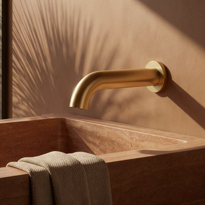 TOTO GF BATH SPOUT 509MM BRUSHED FRENCH GOLD