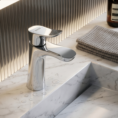 TOTO GO BASIN MIXER 156MM CHROME