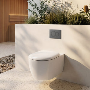 TOTO HAYON WALL HUNG TOILET (D-SHAPE) GLOSS WHITE