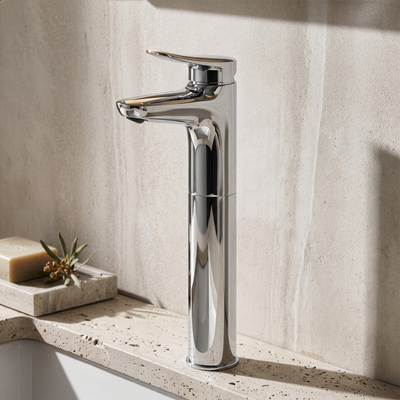 TOTO LF TALL BASIN MIXER CHROME